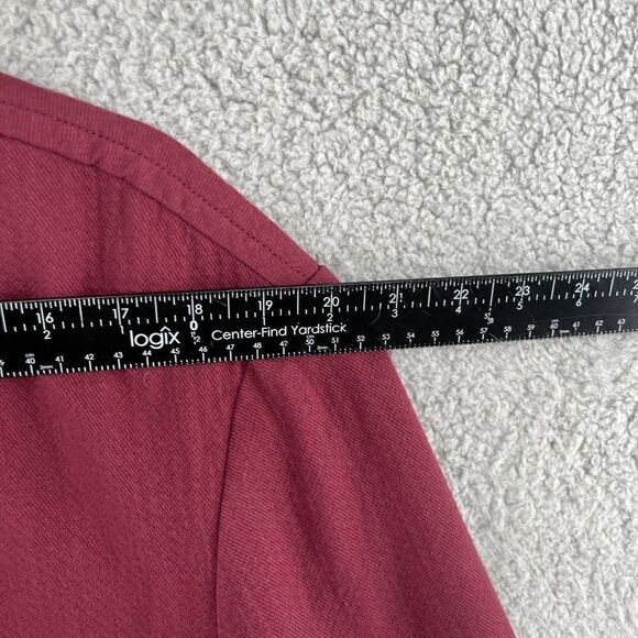 NWT MADEWELL Hayfield Double-Breasted Blazer in BERGUNDY Vintage Mulberry purple - Picture 6 of 15